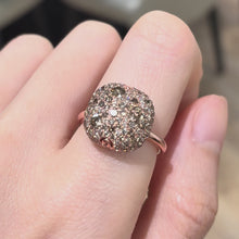 Load and play video in Gallery viewer, Brown Diamond Splendid Ring
