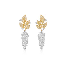 Load image into Gallery viewer, Leaves Diamond Earrings
