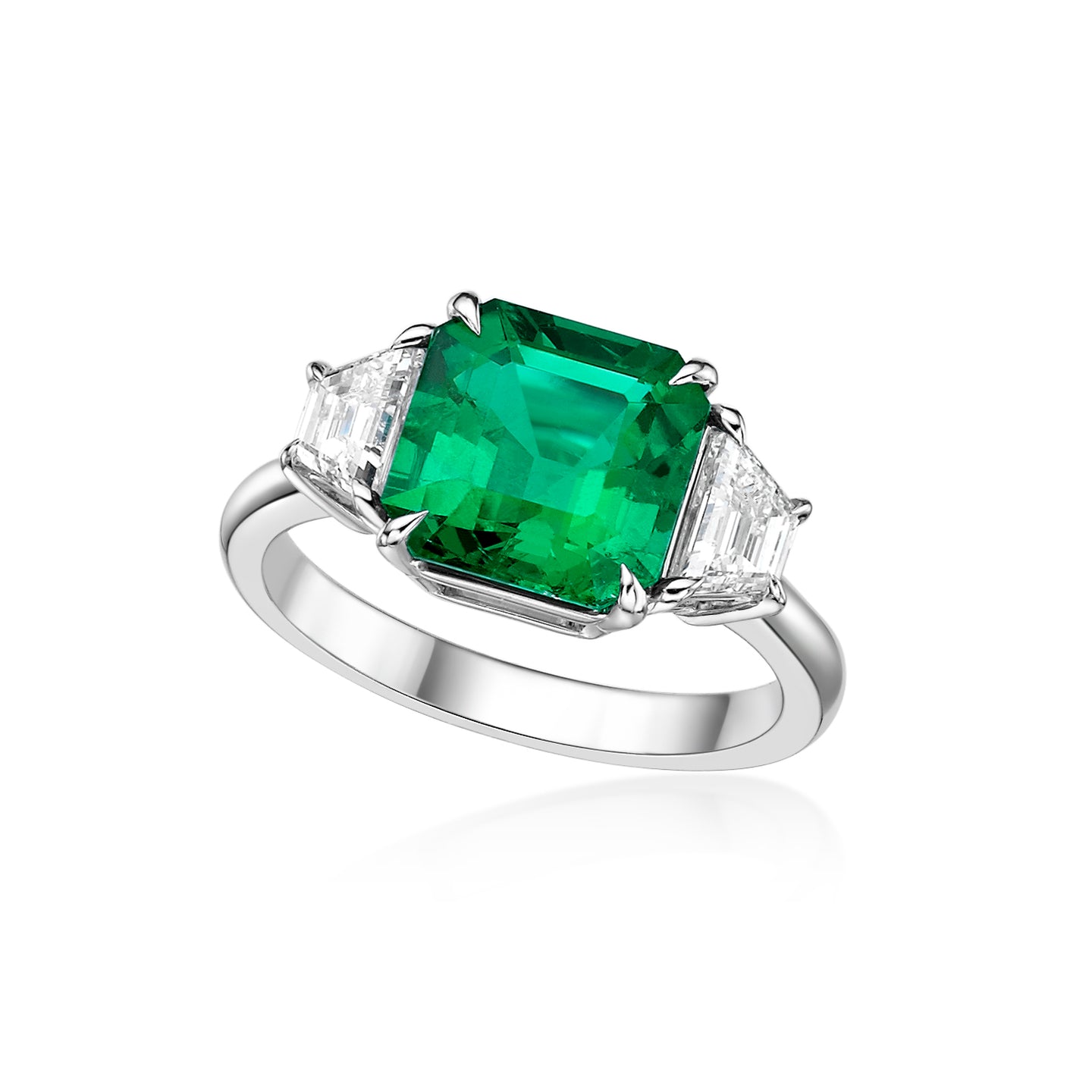 Emerald Diamond Ring