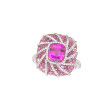 Load image into Gallery viewer, Pink Sapphire Diamond Ring
