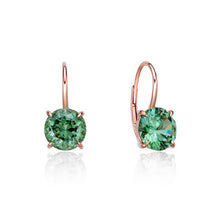 将图像加载到图库查看器中，Demantoid Earrings
