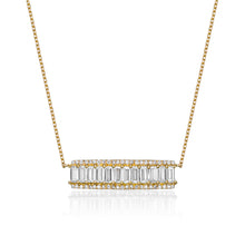 Load image into Gallery viewer, Petal Diamond Necklace Yellow Gold
