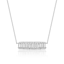 Load image into Gallery viewer, Petal Diamond Necklace White Gold
