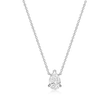 Load image into Gallery viewer, Pear Shape Diamond Necklace
