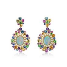 将图像加载到图库查看器中，Australian Crystal Opal Colored Gemstones
