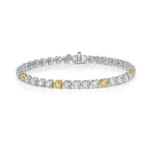 Load image into Gallery viewer, Fancy Yellow Diamond Bracelet

