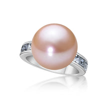Load image into Gallery viewer, Orange Freshwater Pearl Spinel Ring
