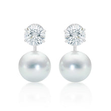 Load image into Gallery viewer, South Sea Diamond Earrings
