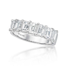 Load image into Gallery viewer, Emerald Cut Wedding Band

