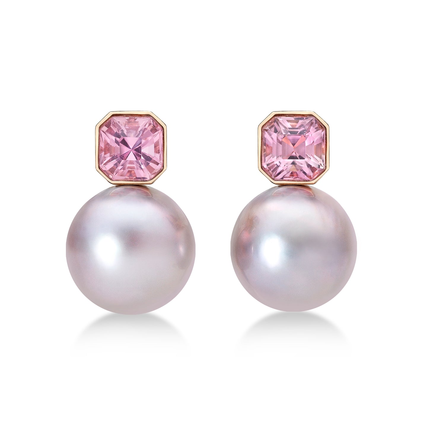 Mabe Pearls Pink Tourmaline