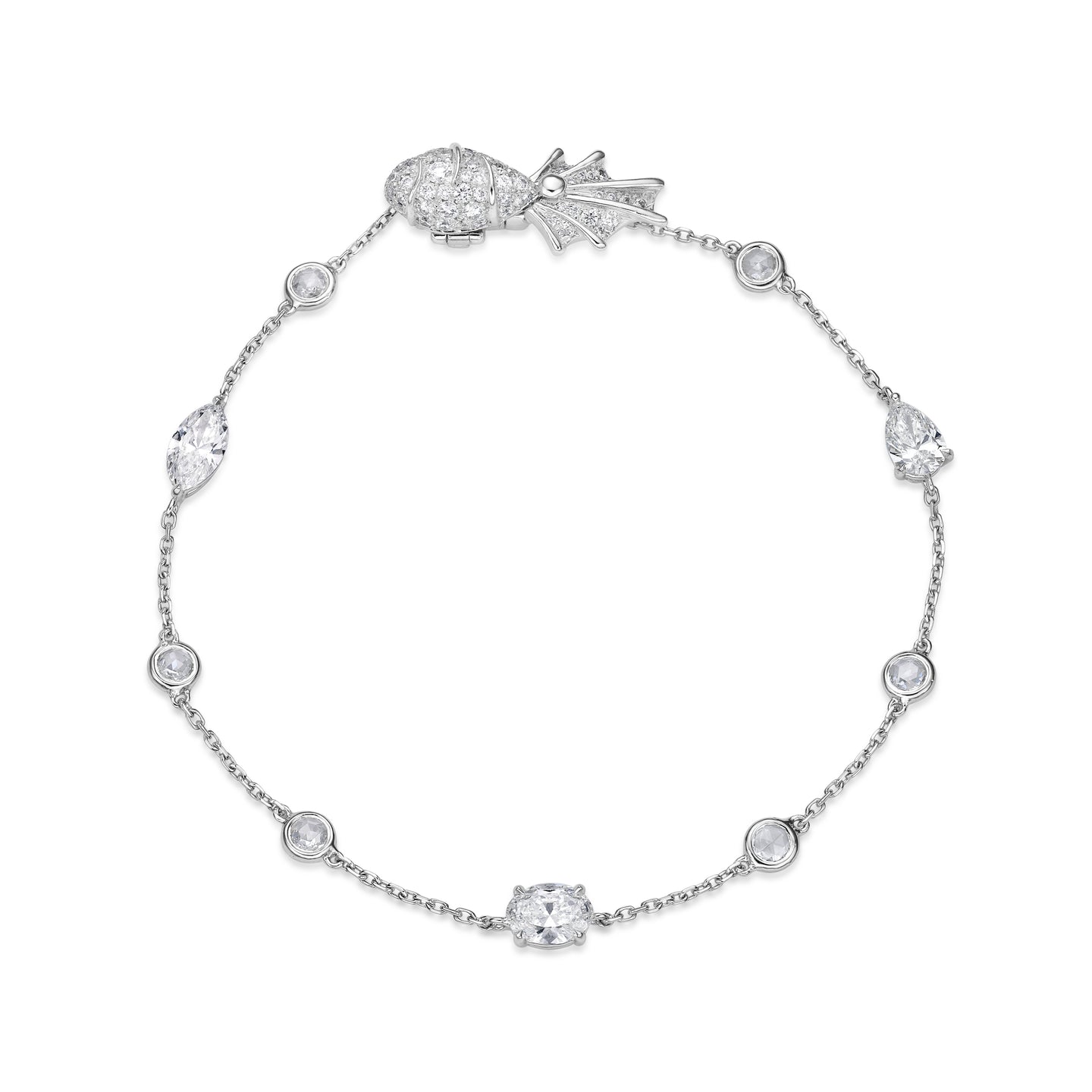 Matsya Diamond Bracelet