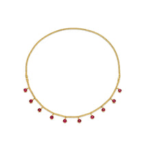 Load image into Gallery viewer, Interchangeable Ruby Necklace Bracelet
